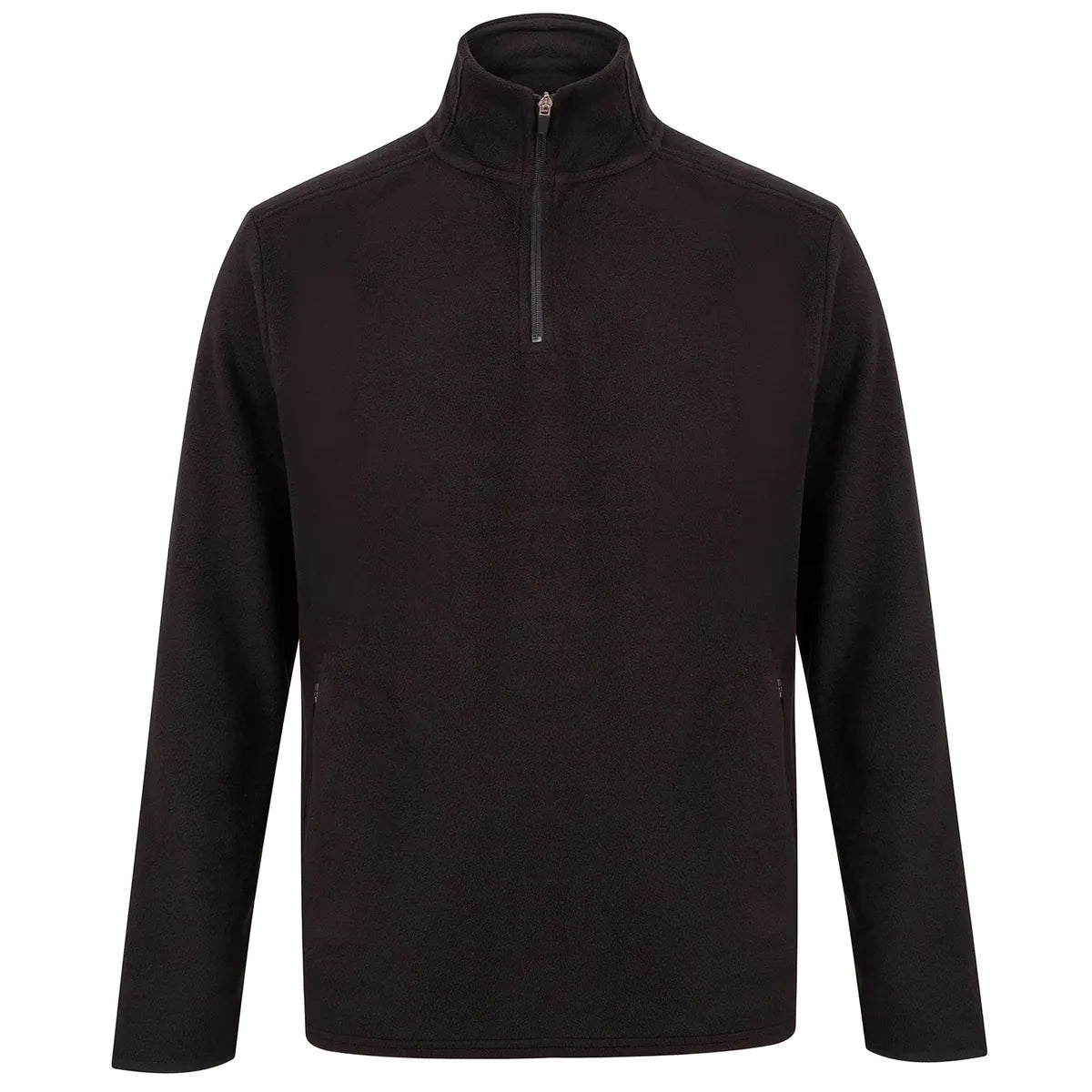 ¼ zip microfleece jacket