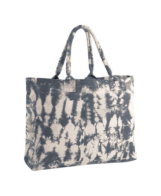 Tie-dye canvas tote bag