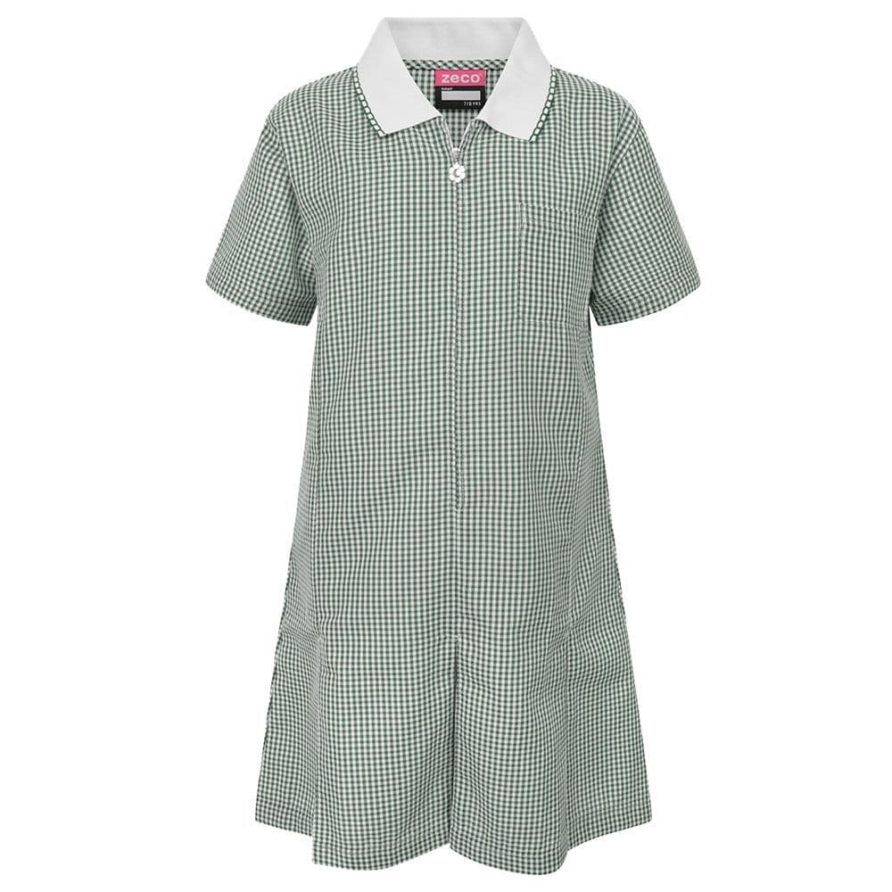 green gingham dresses