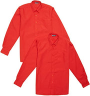 Boys Red L/S Year 11 Shirt